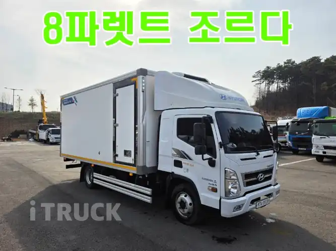 현대 올뉴마이티 3.5톤 광폭 냉동탑 조르다 - 중고 트럭 매물 이미지