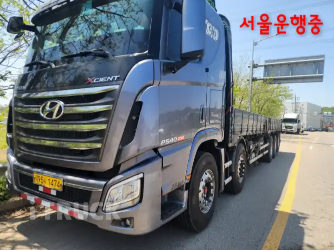 현대 엑시언트 540 후축 카고 25톤 오토 - 중고 트럭 매물 이미지